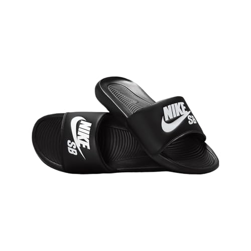 Nike Victori One Men's Slides (DR2018-001, Black/Black/White) Size 18