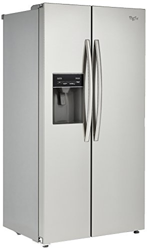 Image of Whirlpool 568 L Frost Free Side-by-Side Refrigerator(SBS 600, Steel)