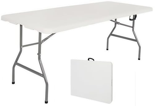 TUIYIDUO 作業台 折り畳みテーブル ワークテーブル 幅150cm×奥行70cm×高さ75.5cm アウトドアテーブル 折りたたみ作業台 軽量 レジャーテーブル 完成品 屋外 屋内 兼用