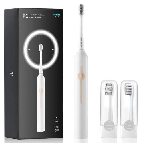 usmile Electric Toothbrush, USB Rechargeable Sonic Electric Toothbrush