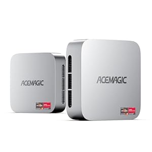 ACEMAGICIAN K1 Mini PC, AMD Ryzen 4300U Windows 11 Pro Mini PC (bis zu 3,70 GHz),16GB DDR4 256GB M.2 SSD Mini Computer mit RJ45 | 4K Triple Display | WiFi 5 für Zuhause/Büro/Schule