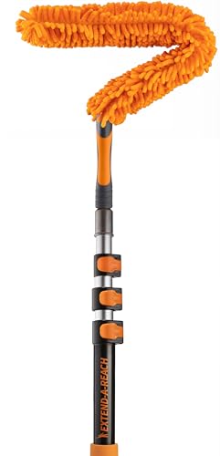 Ceiling Fan Blade Duster Cleaner with 4-14 ft Extension Pole