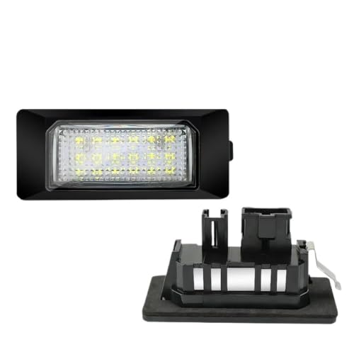 Luces matrícula LED VW Touareg Passat lámparas blancas exteriores recambio coche