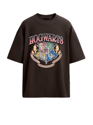 Image of Nap Chief Kids Official Harry Potter Printed Cotton T-Shirt | Casual Wear Tee for Boys & Girls