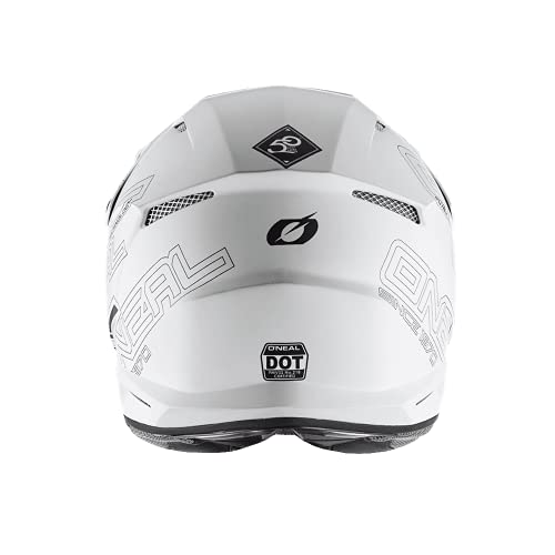 O'neal 3Srs Adult Helmet Flat (Flat White, Lg) #TOP3