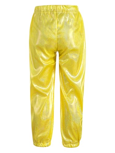 Unisex Kids Hip-hop Street Dance Pants Metallic Jazz Jogging Pants Athletic Sweatpants Performance Wear2
