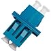 LC to LC Footprint Fiber Adapter/ Duplex/ SingLEMOde/ Plastic with SC Footprint-by-Camplex