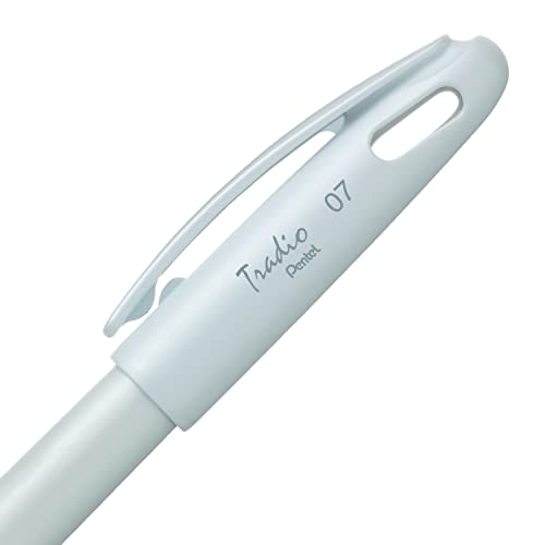 Bolígrafo Pentel ENER-GEL Tradio Pearl 0.7mm Violet Pack 12 miniatura 4