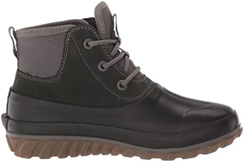 Bogs Womens Classic Casual Lace Leather Boot Snow, Dark Gray, 6 | Image 5