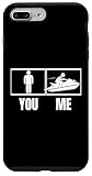 Installazione facile Jet Ski orgoglioso Uomini Divertenti Jet Ski Custodia per iPhone 7 Plus/8 Plus
