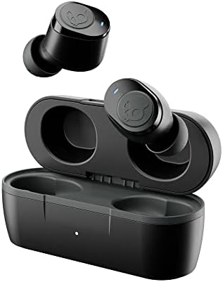 Skullcandy Jib True 2 In-Ear Wireless Earbuds, 32 Hr Battery, Microphone, Works with iPhone Android and Bluetooth Devices - Black