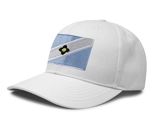 Image of International Tie City Hat for Men and Women, Adjustable Snapback Trucker Baseball Cap with Embroidered Patch
