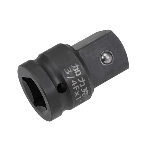 TOP-VIGOR 3/10.2 cm-Antrieb (weiblich) auf 1 Zoll (männlich) Schlag-Stecknuss-Adapter für Druckluft-Schlagschrauber, Schlagschrauber, Drehmomentschlüssel, Bohrmaschine, Breaker Bars, Ratschen, CR-MO