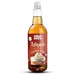 Skinny Barista Maple Coffee Syrup Zero Calorie 1L – Sugar Free Syrup For Coffee, Tea, Hot Chocolate, Shakes & Desserts – Vegan-Friendly, Gluten-Free & Fat-Free
