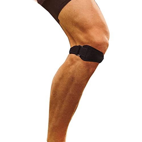 RASTKY Rodillera para Tendón Rotuliano, Banda de Soporte para Baloncesto, Voleibol, Reduce el Riesgo de Lesiones Al Correr, Levantamiento de Pesas, Tejido de Poliéster Transpirable, 2 Rodilleras