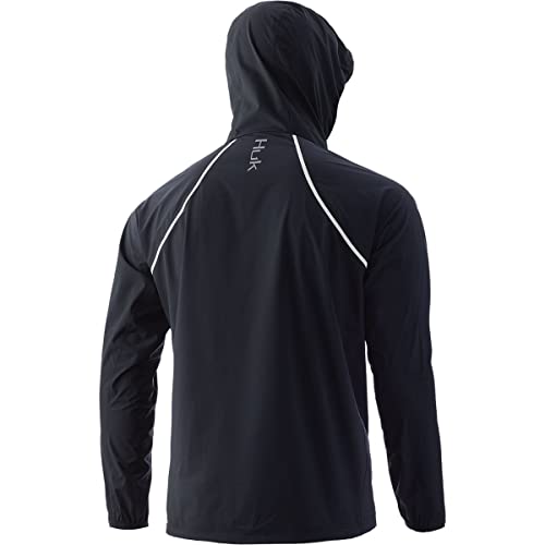 HUK Men's Pursuit Waterproof & Wind Resistant Zip Jacket3