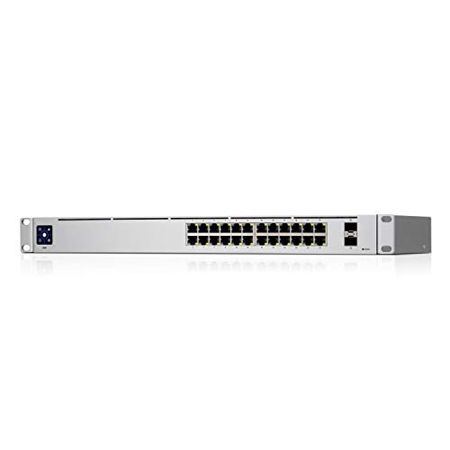 Switch Ubiquiti UniFi USW-24 L2 Gestionado Gigabit Ethernet 10/100/1000 de alto rendimiento