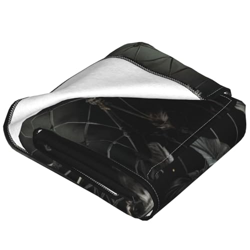 Couverture en micro polaire attrape-rêves premium et douce pour lit