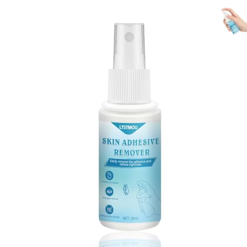 30ml Vendas Quita Pegamento, Spray Quitaparches, Tiritas Vendas Quita Pegamento Adhesivo, Spray para Eliminar Restos de Pegamento, para Eliminar Adhesivos Pegajosos Como Parches, Vendajes,Gasas,Látex