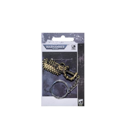 Image of Starforged Warhammer 40000 Thunderhammer & Thunderhead KeyChain Space Marines Astartes WH40 Jewelry
