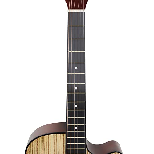MEIeynt Guitare Acoustique Pleine Grandeur Guitarra Acustica Kit débutant pour Adulte Adolescent avec Sangle de Sac… - Les Beatles, Paul McCartney, John Lennon, RIngo Starr, George Harrison MEIeynt Guitare Acoustique Pleine Grandeur Guitarra Acustica Kit débutant pour Adulte Adolescent avec Sangle de Sac… – Image 4