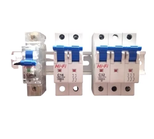 Image of Double Pole MCB 32A Pack of 1 White