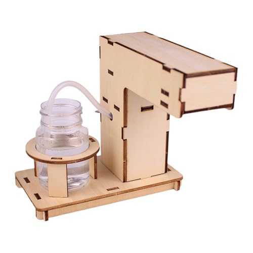 Hogvinnatil Dispensador de jabón automático, dispensador automático para jabón líquido – Caja de madera artesanal para cocina, niños, adultos, oficina, salón, habitación de niños
