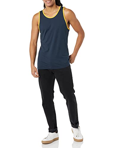 Image of Amazon Essentials Men's Active Quick Dry Tech Stretch Moisture Wicking Lightweight Gym Tank Top