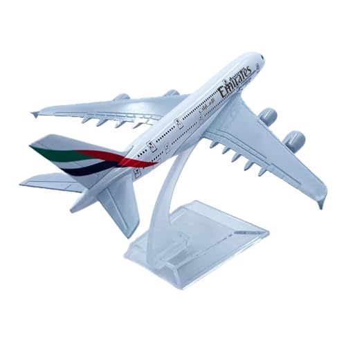 Image of Toys Uncle Diecast Aeroplane Scale Model, (A380 EMIRAT), Multicolor