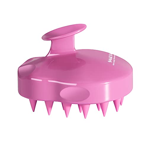 SMARTAKE Hair Scalp Massager, Silicone Shampoo Brush, Wet and Dry Hair Brush, Hair & Head Scrubber with Soft Bristles, Remove Dandruff, for Kids, Men, Women, Pets (Pink) SMARTAKE Hair Scalp Massager, Silicone Shampoo Brush, Wet and Dry Hair Brush, Hair & Head Scrubber with Soft Bristles, Remove Dandruff, for Kids, Men, Women, Pets (Pink)