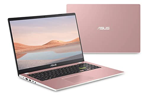 Image of ASUS Vivobook L510 Thin & Light Laptop Computer, 15.6 inch FHD Display, Intel Pentium Processor, 4GB RAM, 1 TB Storage, Backlit Keyboard, 1 Year Microsoft 365, Windows 11 Home in S Mode, Pink