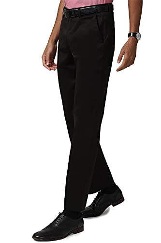 Image of Peter England Brown Formal Trousers