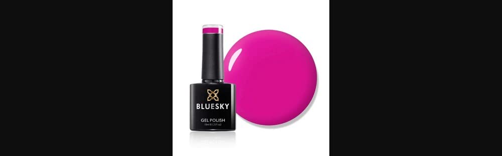 Bluesky Gel Polish, Purple Berry, A114, 10 ml, Gel Dissolvable Nail Polish, Purple, Pink (Curing Under UV/LED Lamp Required) Pack (x)
