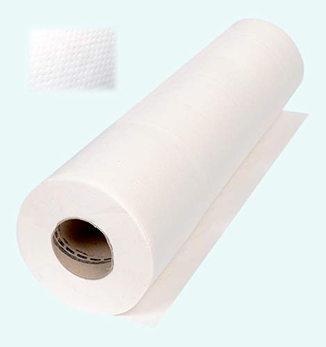 Draps d'examen- gaufré - Pure ouate Blanche - 3 rouleaux de 80 x 38 cm