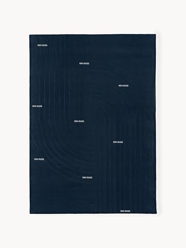 Image of Hand Tufted Carpet Nz Wool with Silk Abstract Design Non Slip Luxury Exclusive Rectangular Carpet for Living Room Bedroom (Size : 5x8 Ft, 152x244 CM), Multicolor