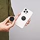 PopSockets PopGrip - Ausziehbarer Sockel und Griff für Smartphones und Tablets mit einem Austauschbarem Top - Black