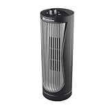 Comfort Zone CZ112 Quiet 2-Speed 12-inch Oscillating Desktop Tower Fan with High-Performance Centrifugal Blades
