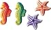 Colored Sea Assortment Starfish Cookie Cupcake Cake 12 Count