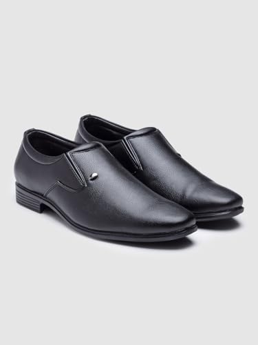 Image of Action-OFFICE-81 Synthetic Leather Stylish & Comfortable Formal Shoes for Men