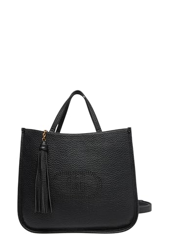 LIU JO Ama Tote M Nero, le grand sac noir idéal du bureau aux sorties
