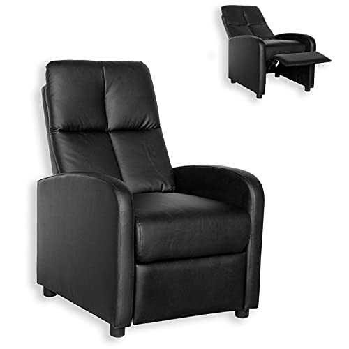 Preisvergleich Produktbild ROLLER TV-Sessel - schwarz - Federkern - Relaxfunktion