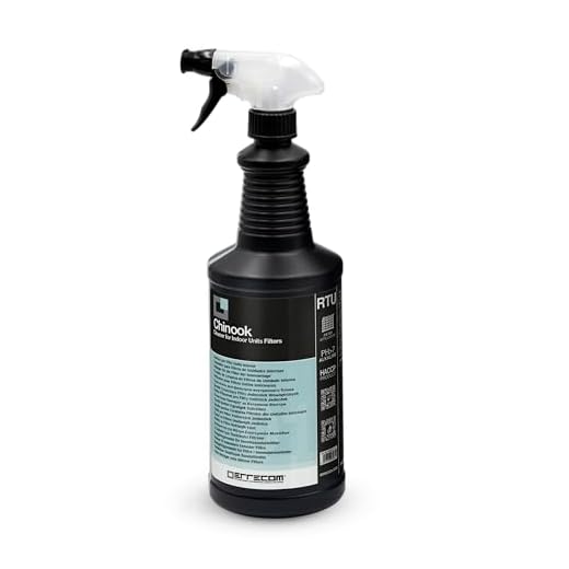 ERRECOM Chinook - 1 Litro, Limpiador para filtros del climatizador