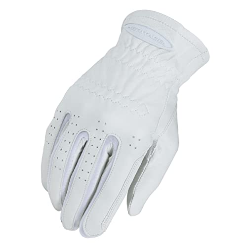 Heritage Pro-Fit Show Gloves, Size 6, White