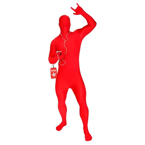 Morphsuits- Msuit Segunda Piel Disfraces para adultos, Color rojo, L (STSREL) , color/modelo surtido