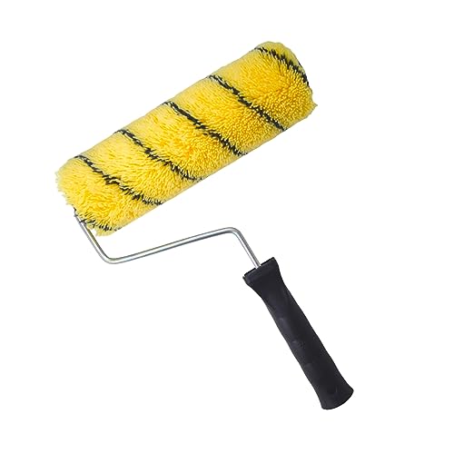 Image of Asian Paints Trucare Exterior Tiger Roller 9Inch For Wall Painting Pack Of 2, Yellow