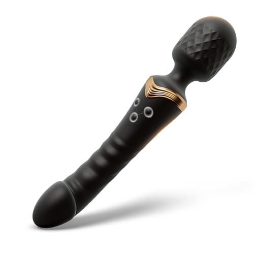 Image of Sex Toys Vibrators Wand Dildos - Adult Toys for Women Clit G Spot Stimulation, Rechargeable Waterproof Quiet Massager with 9 Powerful Vibrations, Female Womens Couples Adult Sex Toys Vibrators