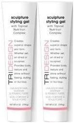 TriDesign Tri Sculpture Styling Gel with Topical Nutrition Complex, 6.0 Oz. / 199 g Each (2 Ct.)
