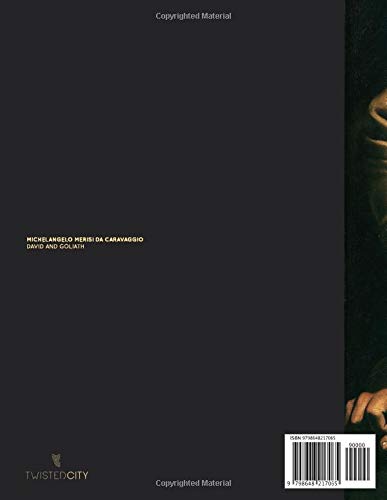 Caravaggio LARGE Notebook #12: Michelangelo Merisi da Caravaggio Notebook College Ruled to Write in 8.5x11" LARGE 100 Lined Pages - Image 2