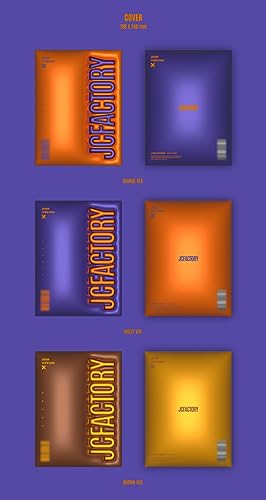 JAECHAN DKZ Mini Album CD JCFACTORY avec affiche pliée en version VIOLET pour collectionneurs - 3