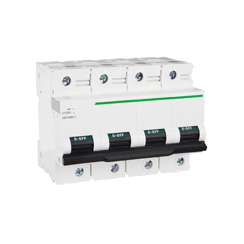 Disyuntor C120H 4P C 80A A9N19811 soluciona sobrecargas críticas en redes trifásicas